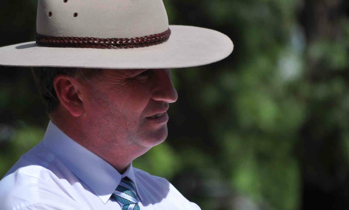 Questions for Barnaby Joyce