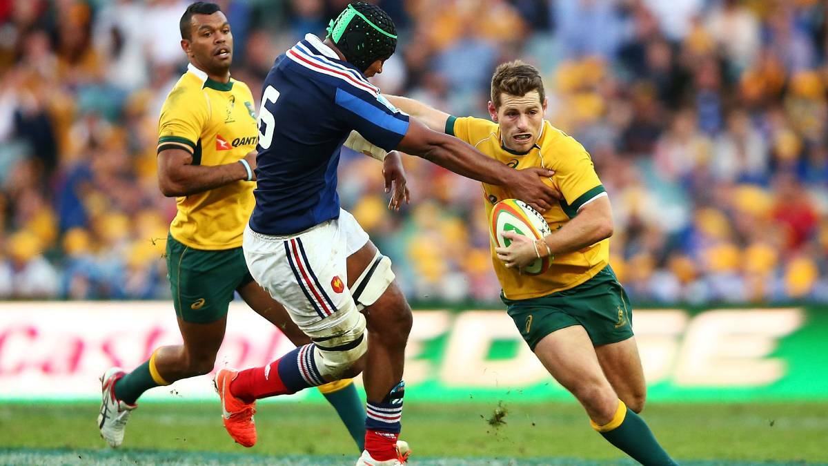 The Wallabies defeat France at the Sydney Football Stadium. Picture: Getty Images.
