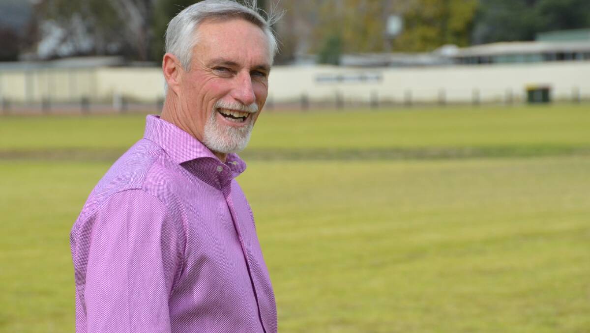 WELCOME: Inverell Mayor Paul Harmon said there would be winners and losers with Tingha's new rates.
