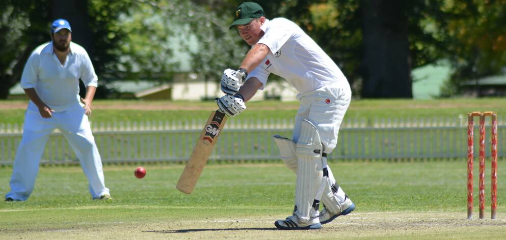 HUGE EFFORT: Josh Croft flicks one off his legs against Bingara on Sunday. Croft scored 101 from 135 balls in the huge win in the MA Connolly Cup.