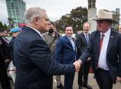 It's hard to imagine the campaigning style of Barnaby Joyce helped Liberal moderates battling teal independents in their inner-city heartland. Picture: Getty Images