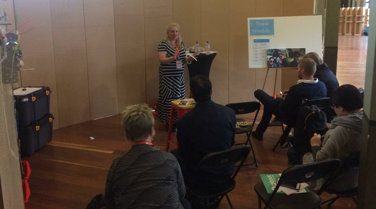 SPEAKER: Uralla mother and education advocate Rachael Sowden was one of many distinguished speakers at the EduChange conference. Photo: Supplied