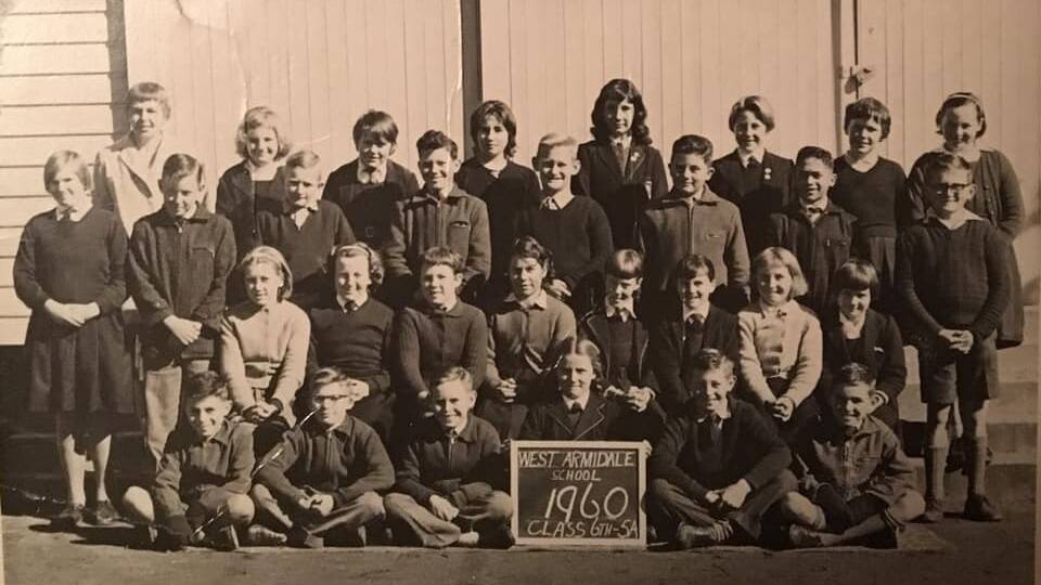 Ancestry: West Armidale (now Drummond Memorial) Primary School 1960. Across the North there are probably a thousand history-related Facebook pages where people exchange stories and images such as this.