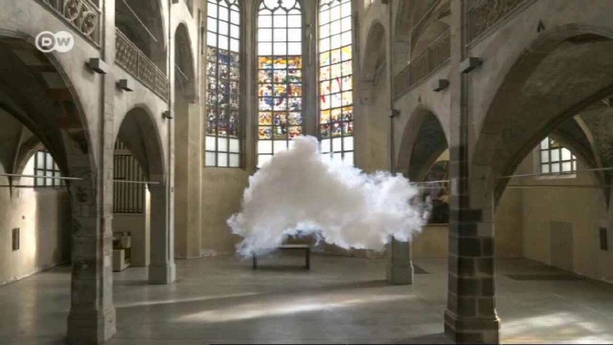 It's life's illusions I recall: Dutch artist Berndnaut Smilde creates indoor clouds.