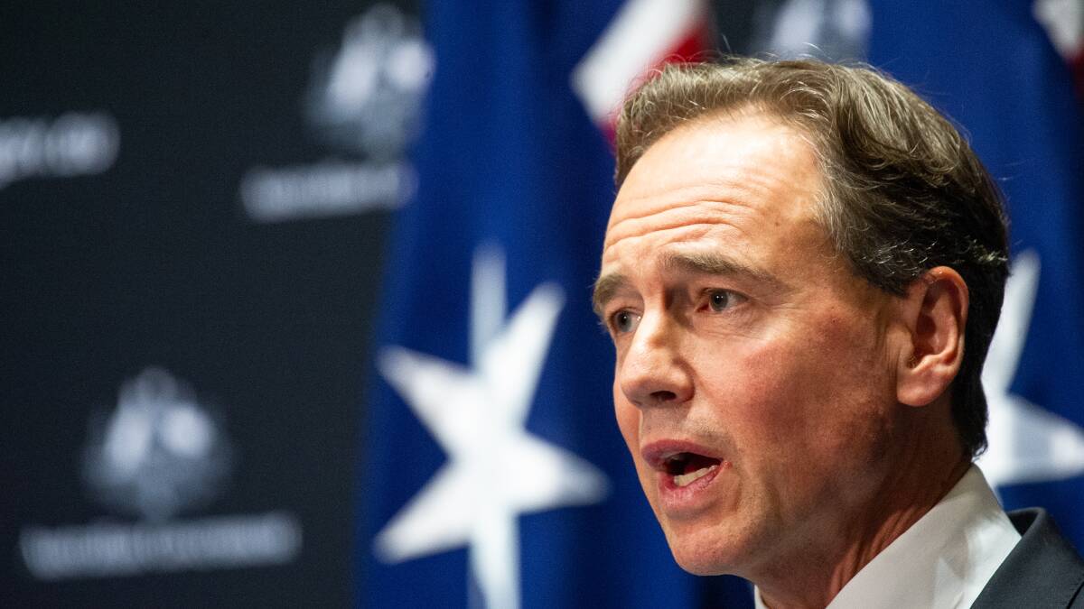 Federal Health Minister Greg Hunt has previously defended the vaccine rollout in disability care. Picture: Elesa Kurtz