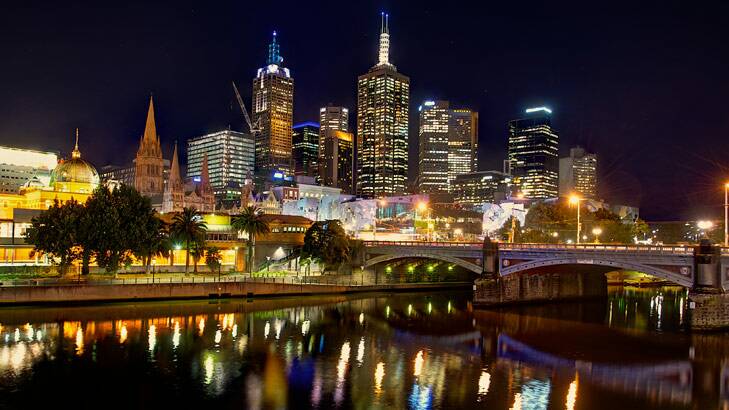 Three-peat: Melbourne has topped the most-liveable rankings again. Photo: Wayne Taylor