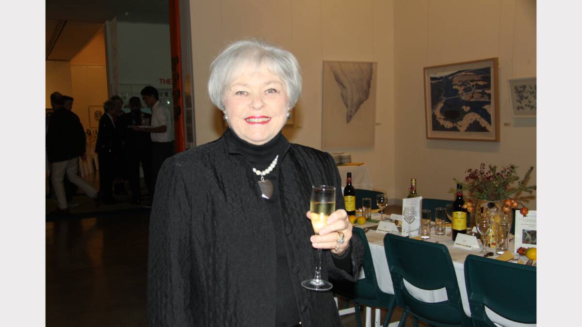 New England Regional Art Museum held a special fundraiser on Saturday night to raise funds towards the purchase of Margaret Olley painting, The Yellow Room.